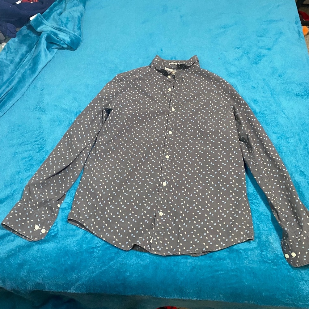 Original Penguin Heritage Slim Fit Casual Button Down Shirt 100% cotton